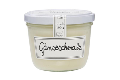 Produktfoto zu Gänseschmalz im Glas 160g