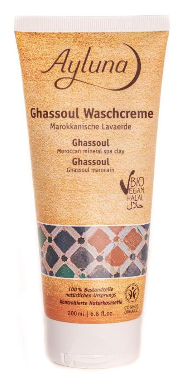 Produktfoto zu Ghassoul Waschcreme Marokkanische Lavaerde 200ml