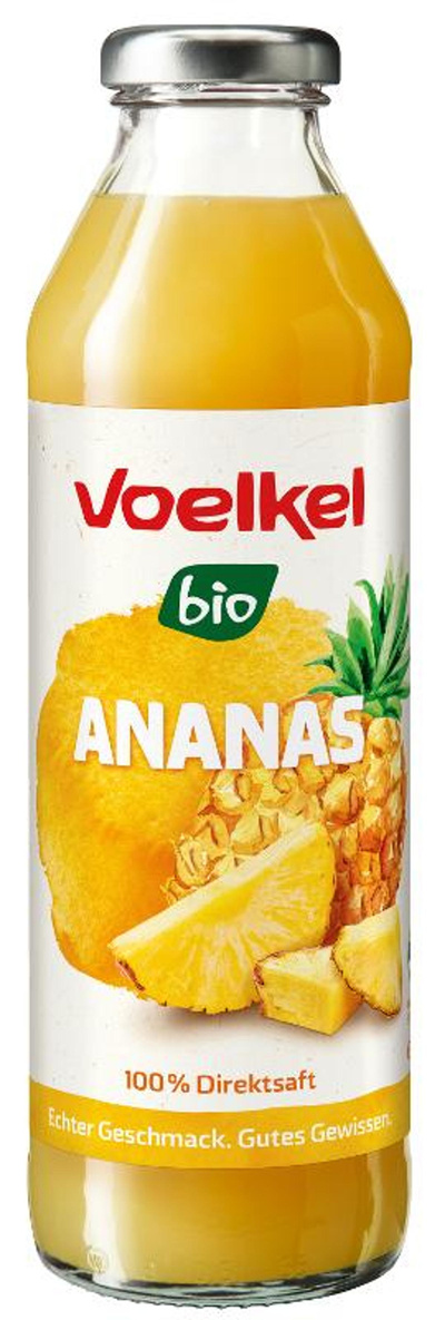 Produktfoto zu Ananassaft 8 x 0,5l