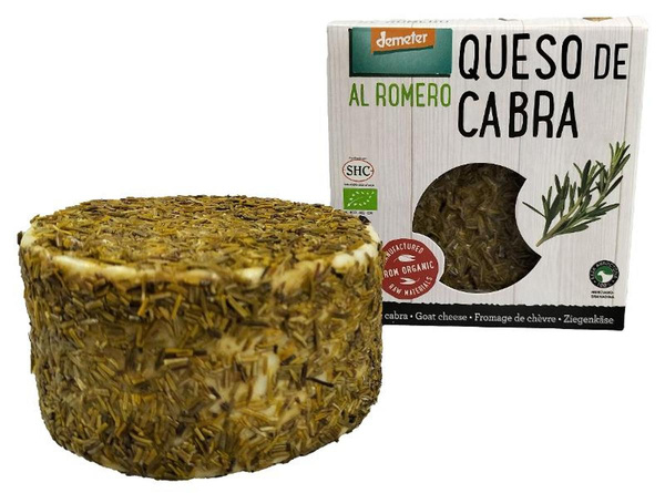 Produktfoto zu Cerrón Ziegenkäse mit Rosmarin ca. 300g