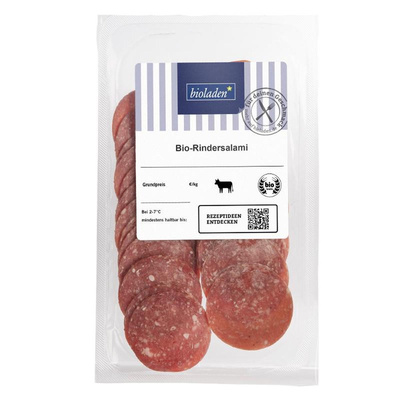 Produktfoto zu Rindersalami geschnitten 80g
