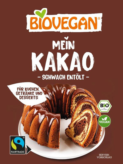 Produktfoto zu Mein Kakao schwach entölt Fairtrade 125g