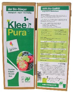 Produktfoto zu KleePura Bio-Dünger 1,75kg