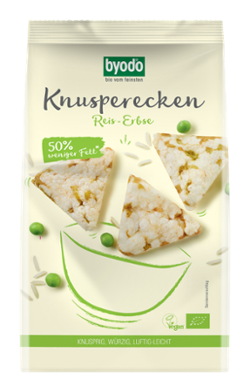 Produktfoto zu Knusperecken Reis Erbse 90g