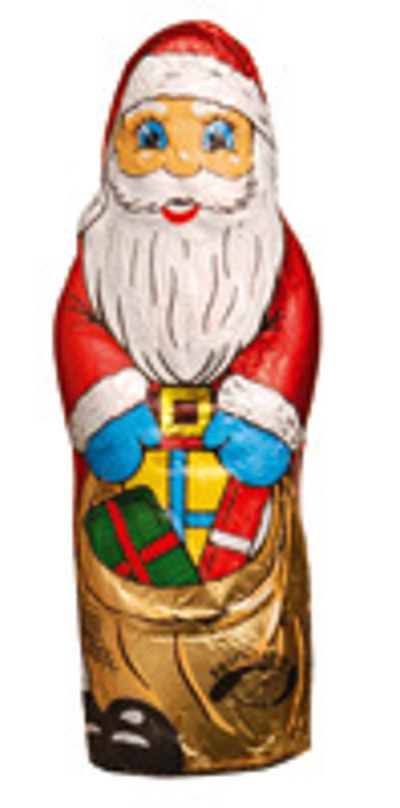 Produktfoto zu Weihnachtsmann Stanniol 50g
