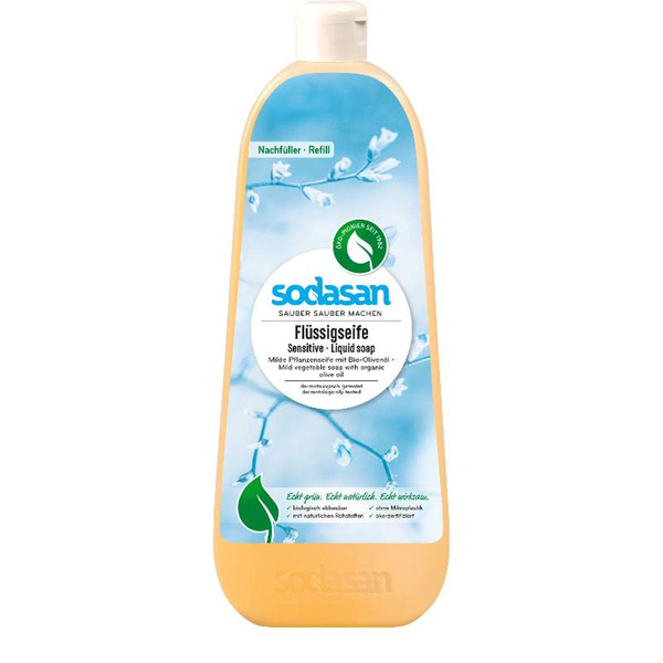 Produktfoto zu Nachfüller Flüssigseife sensitiv 1l