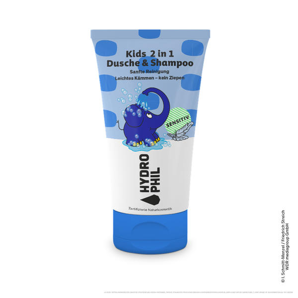 Produktfoto zu Shampoo & Dusche Elefant Sensitiv 200ml