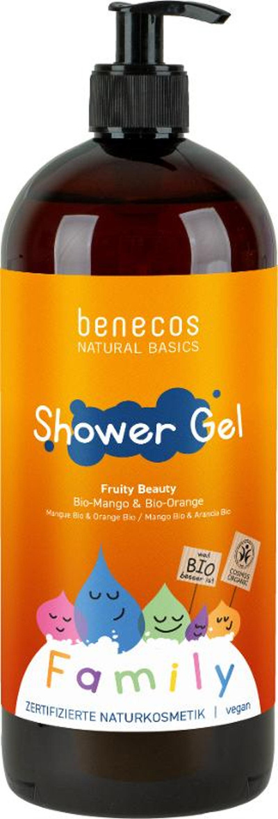 Produktfoto zu Duschgel FAMILY Fruity Beauty Mango Orange 950ml