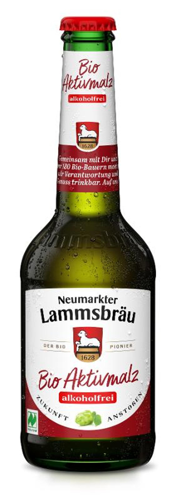 Produktfoto zu Lammsbräu Aktivmalz 10 x 0,33l