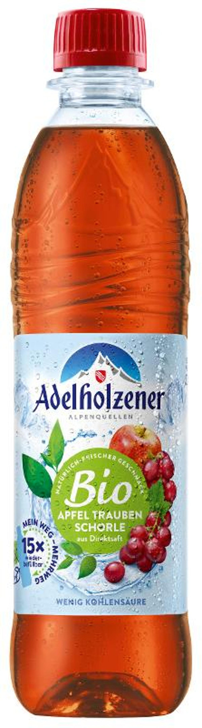 Produktfoto zu Adelholzener Trauben Schorle 12 x 0,5l