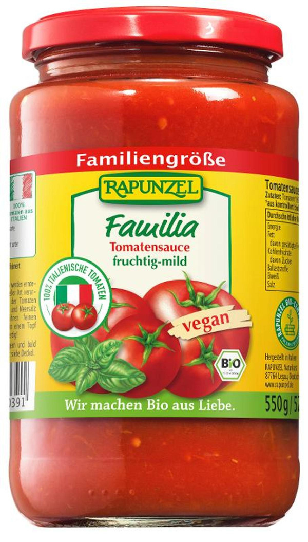 Produktfoto zu Tomatensauce Familia 525ml
