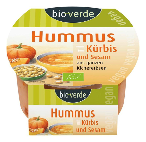 Produktfoto zu Hummus Kürbis-Sesam 150g