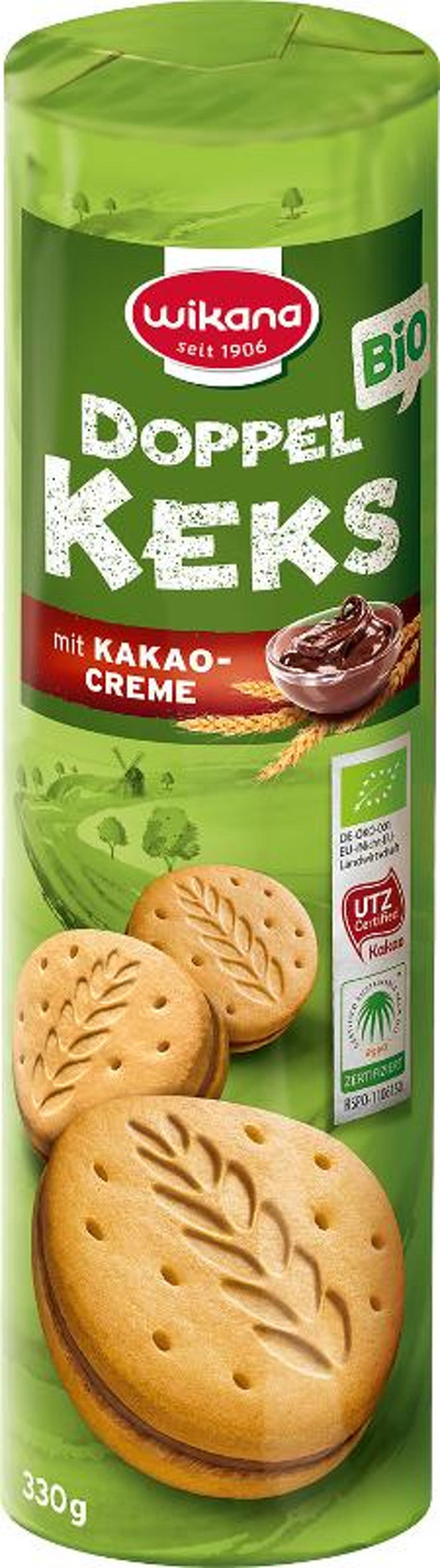 Produktfoto zu Doppelkekse mit Kakaocreme 330g