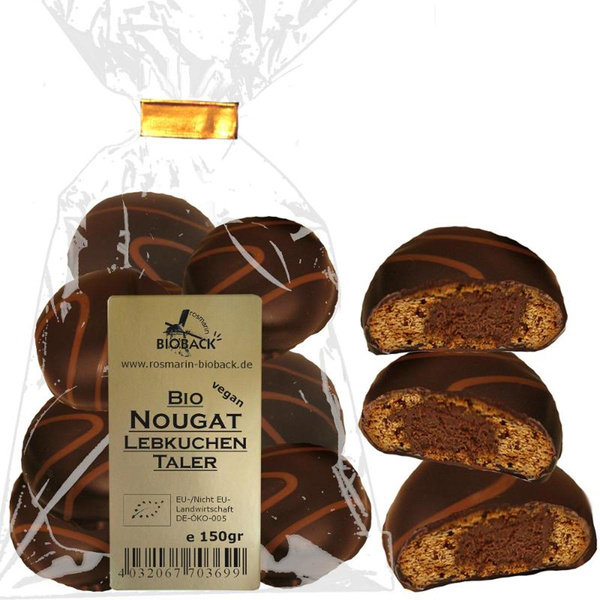 Produktfoto zu Nougat Lebkuchen 150g