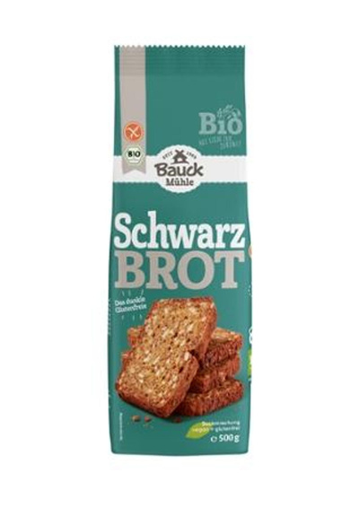 Produktfoto zu Schwarzbrot Backmischung 500g