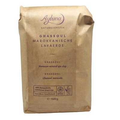 Produktfoto zu Ghassoul Marokkanische Lavaerde 1,5kg