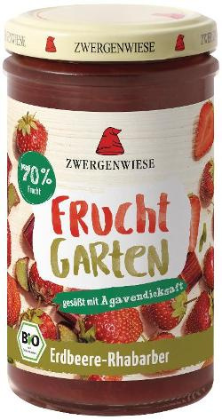 Produktfoto zu FruchtGarten Erdbeere Rhabarber 225g