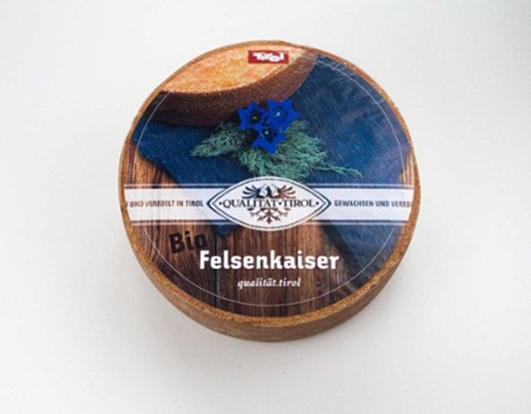Produktfoto zu Tiroler Felsenkaiser aus Heumilch, 10 Monate gereift, Rohmilch