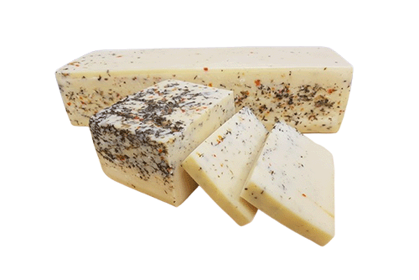 Produktfoto zu Brutzelkäse, Rohmilch Brat-& Grillkäse mit Kräutern