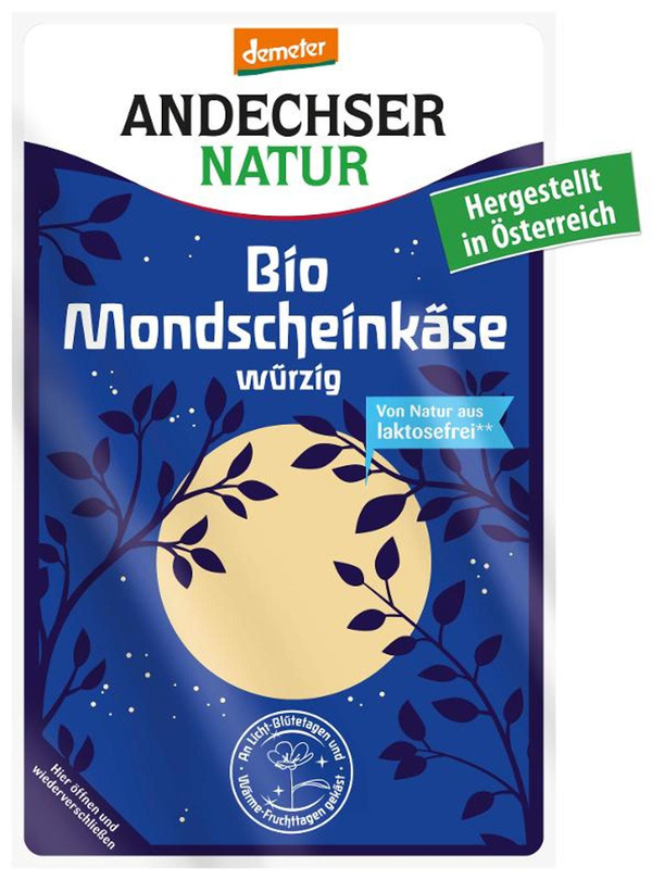 Produktfoto zu Mondscheinkäse in Scheiben 125