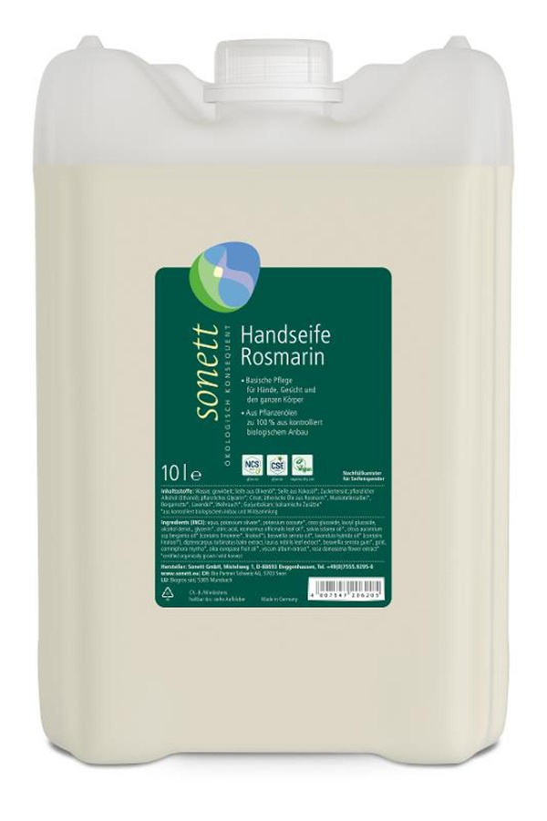 Produktfoto zu Handseife Rosmarin 10l
