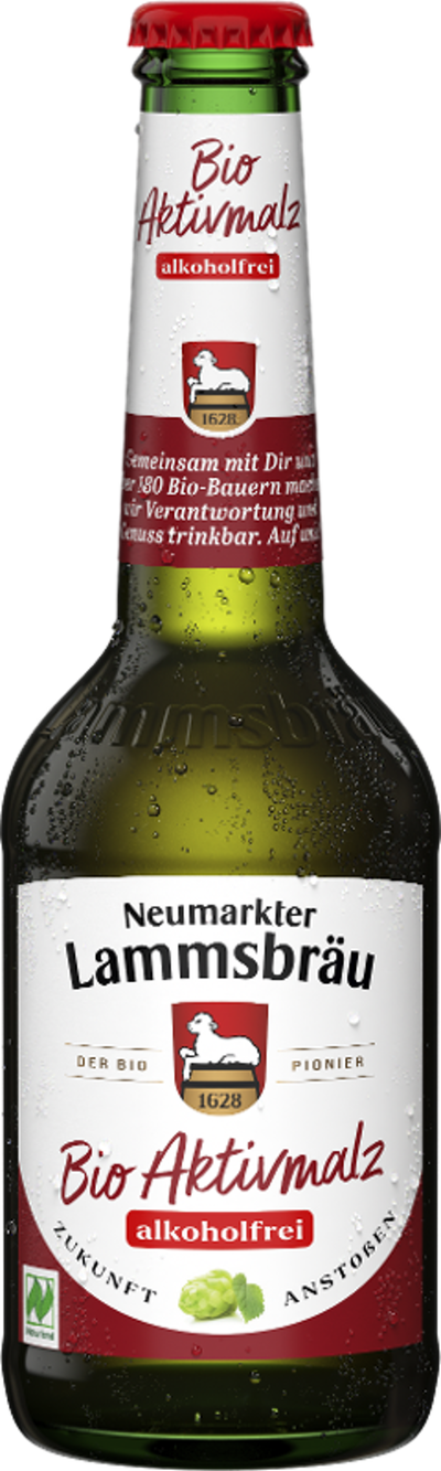 Produktfoto zu Lammsbräu Aktivmalz 10 x 0,33l
