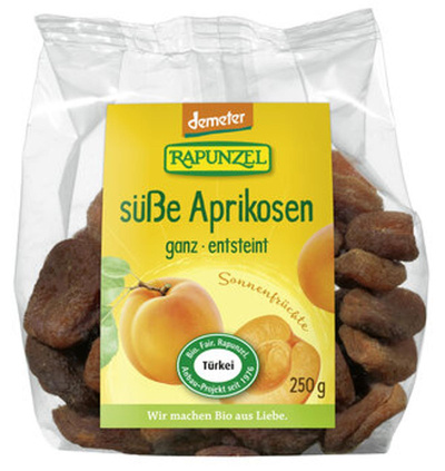 Produktfoto zu Aprikosen ganz süß 250g
