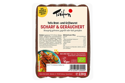 Produktfoto zu Tofu Bratwurst scharf 220g (5 Stück)