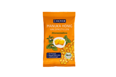 Produktfoto zu Manukapastillen Zitronenmelisse 30g