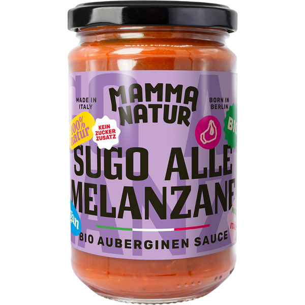 Produktfoto zu Tomatensauce mit Auberginen 280g
