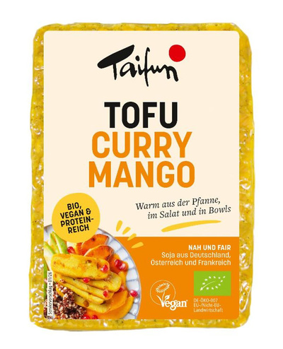 Produktfoto zu Tofu Curry-Mango 200g