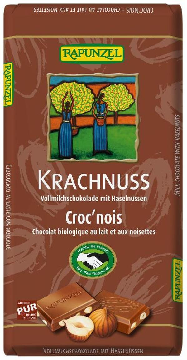 Produktfoto zu Krachnuss Milchschokolade 100g