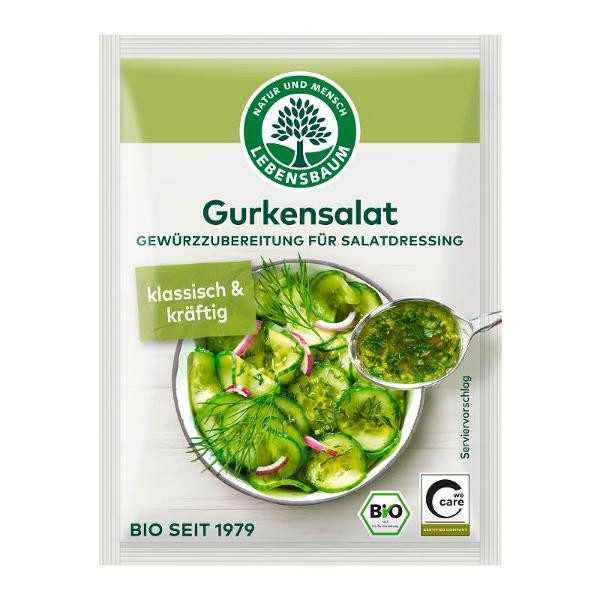 Produktfoto zu Salatdressing Gurken Salat 3 Tüten