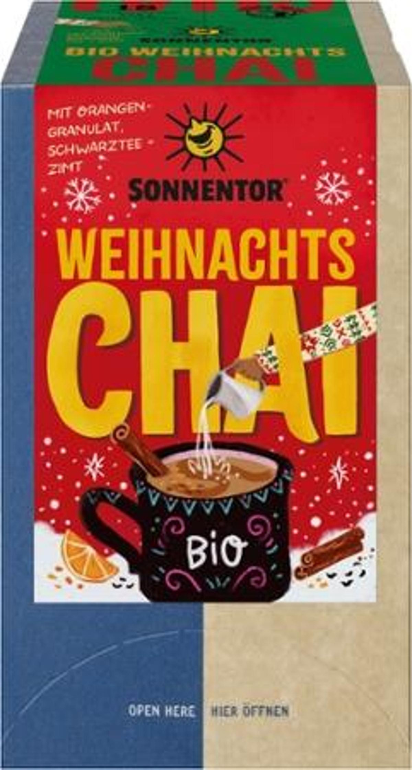 Produktfoto zu Weihnachts Chai Tee 18x1,8g