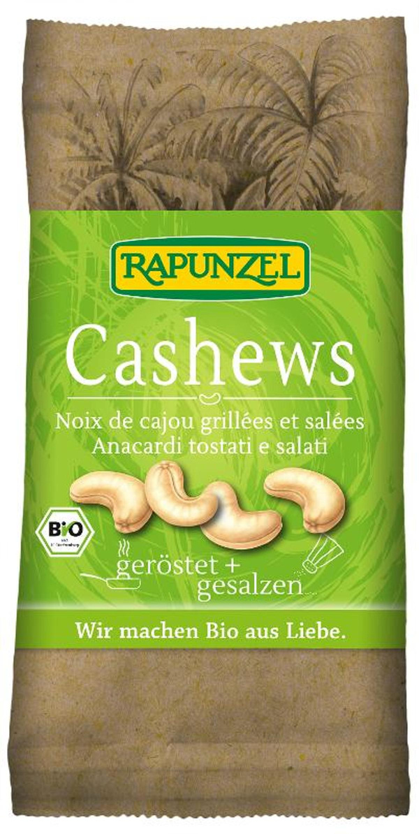 Produktfoto zu Cashewkerne geröstet & gesalzen 50g