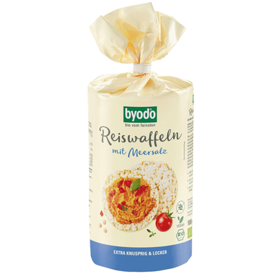 Produktfoto zu Reiswaffeln mit Meersalz 100g