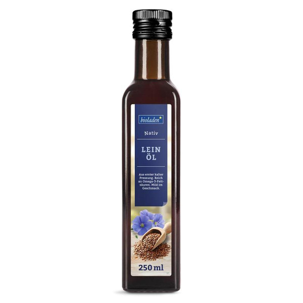 Produktfoto zu Leinöl nativ 250ml