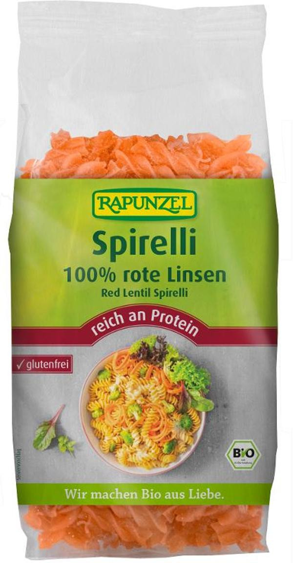 Produktfoto zu Rote Linsen Spirelli 250g