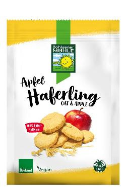 Produktfoto zu Apfel Haferlinge 125g