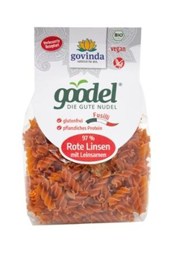 Produktfoto zu Fussili Rote Linse 250g