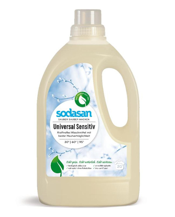 Produktfoto zu Universal Flüssigwaschmittel Sensitiv 1,5l