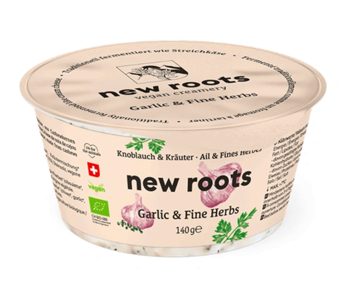Knoblauch-Kräuter Frischkäse Alternative 140g