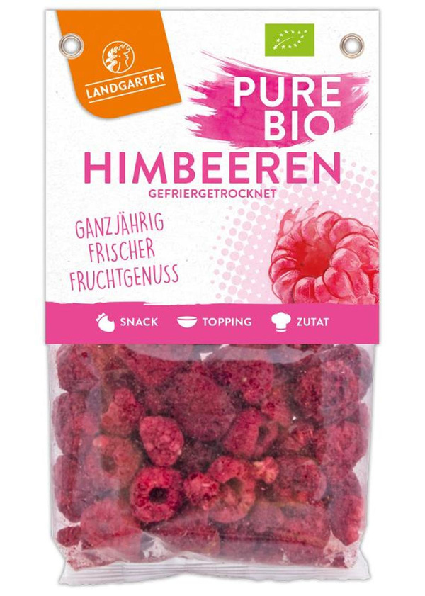Produktfoto zu Pure Himbeeren gefriergetrocknet 20g