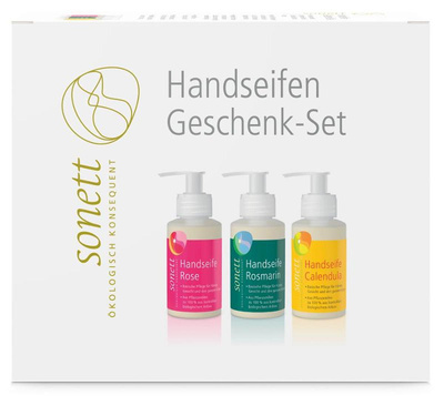 Produktfoto zu Handseifen Geschenk-Set 3x110ml
