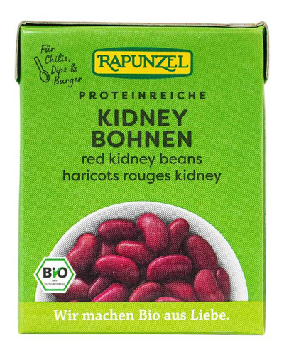 Produktfoto zu Rote Kidney Bohnen Tetra Pak 380g