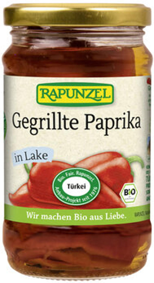 Produktfoto zu Gegrillte Paprika in Lake 310g