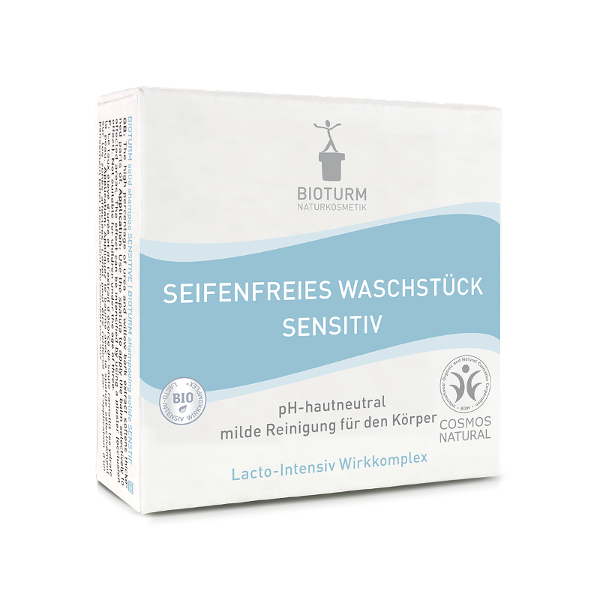 Produktfoto zu Seifenfreies Waschstück sensitiv 100g