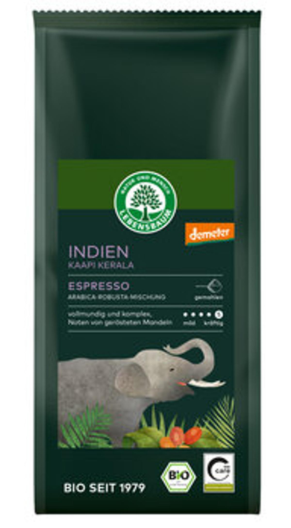 Produktfoto zu Indien Kaapi Kerala Espresso gemahlen 250g