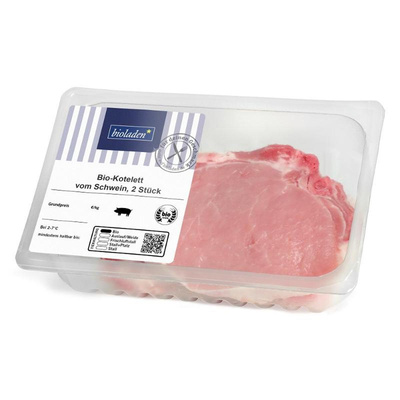 Produktfoto zu Kotelett vom Schwein 2 Stück ca. 450g