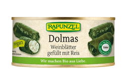 Produktfoto zu Dolmas Weinblätter gefüllt mit Reis 280g